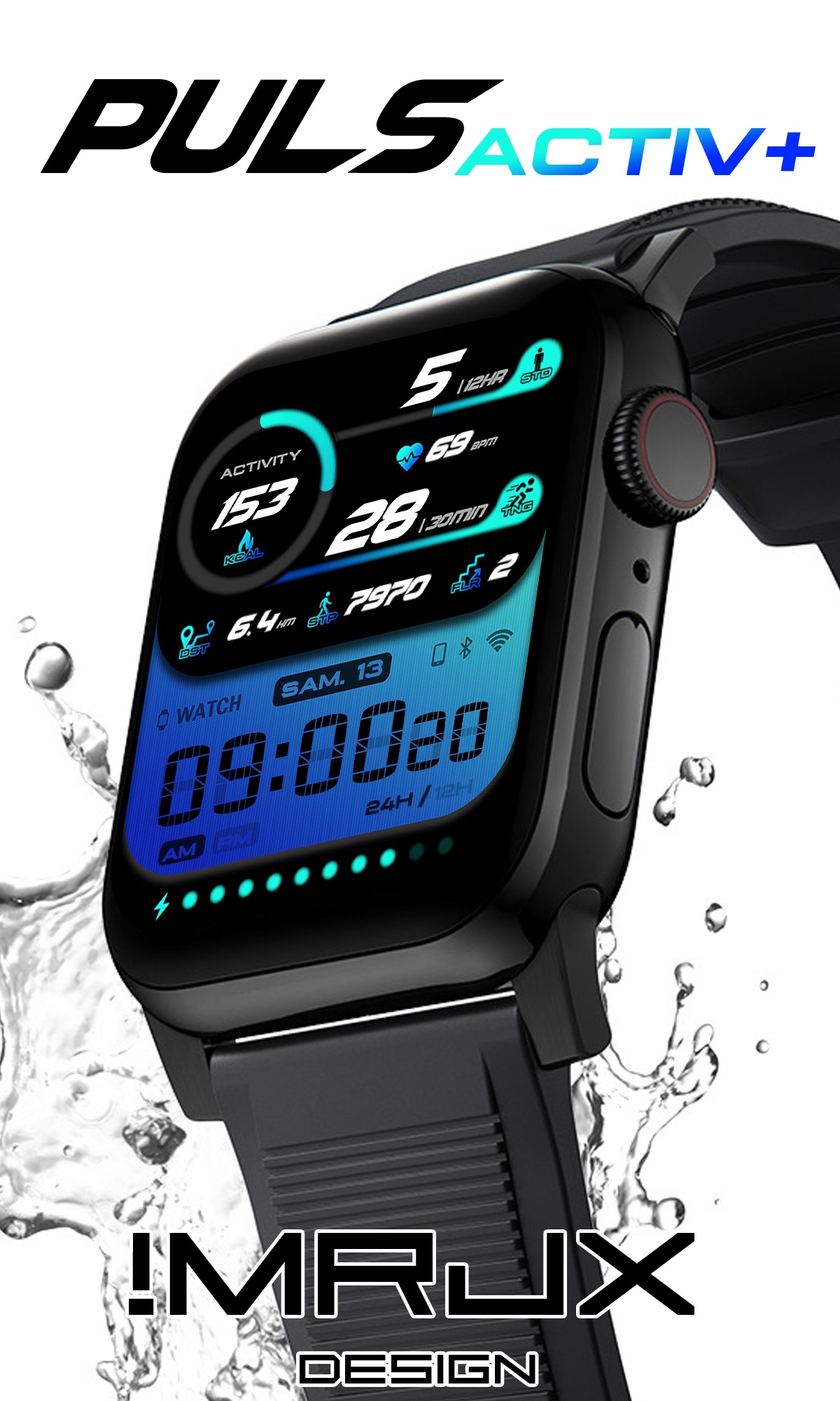The Puls is a smartwatch... or maybe a wearable phone from will.i.am -  Liliputing
